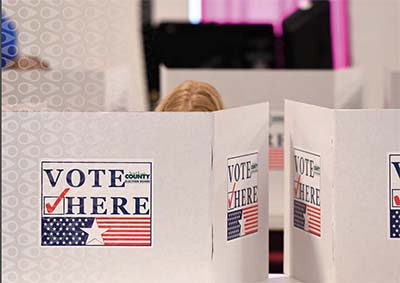 Election booths security